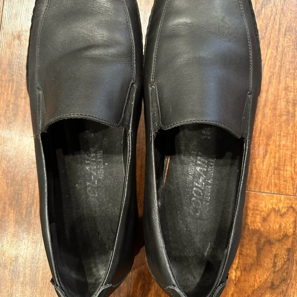 MEPHISTO Men's Edlef Black leather loafer Driving Shoe Breathable MSRP $339 13